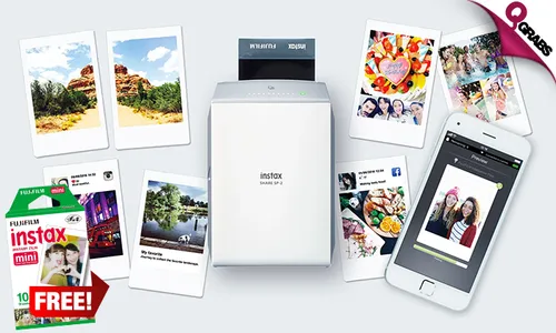 Fujifilm Instax Share SP-2 Mobile Printer with FREE One Pack Mini Film!